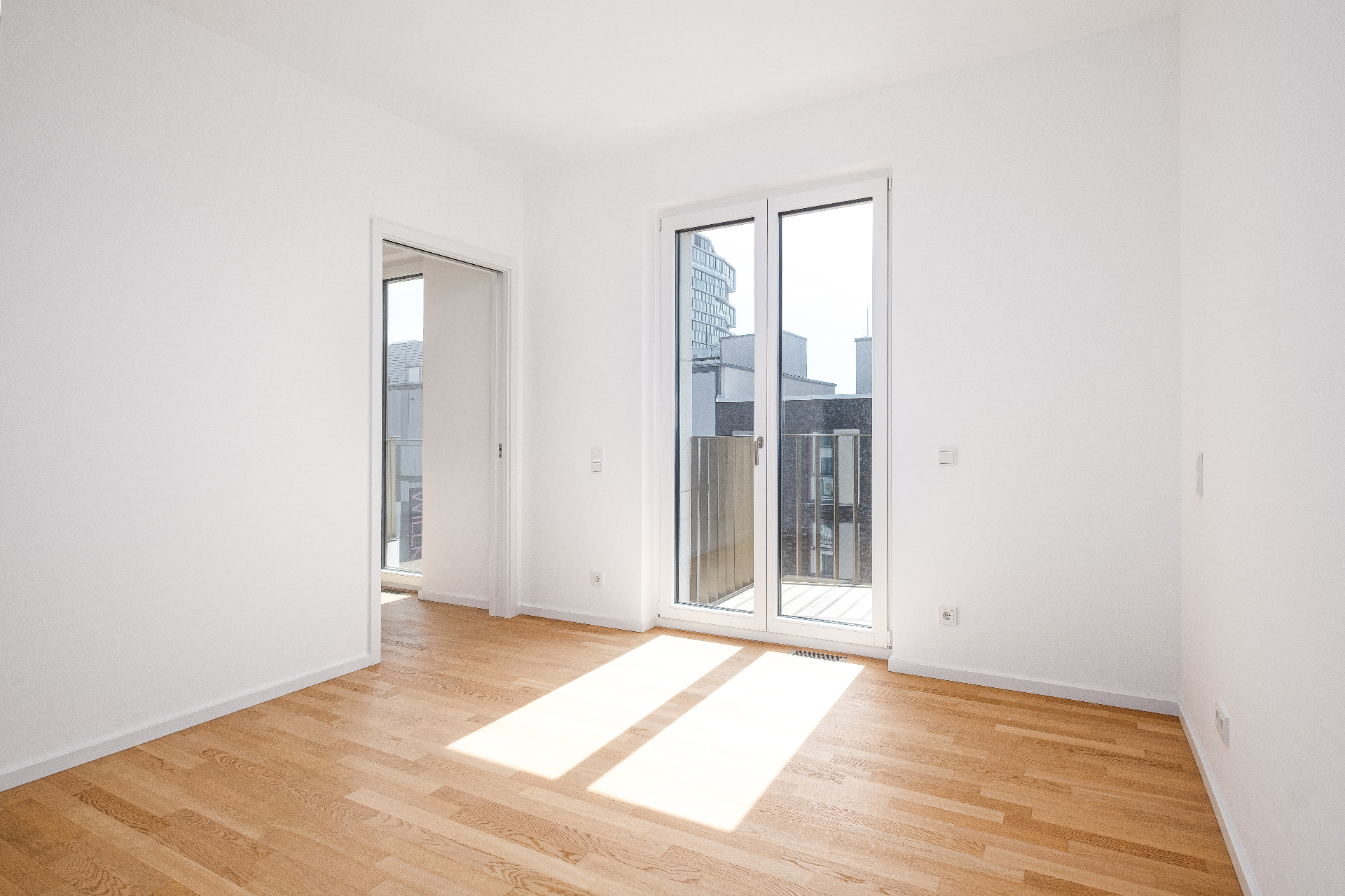 Penthouse weiteres Zimmer mit Lichtachse